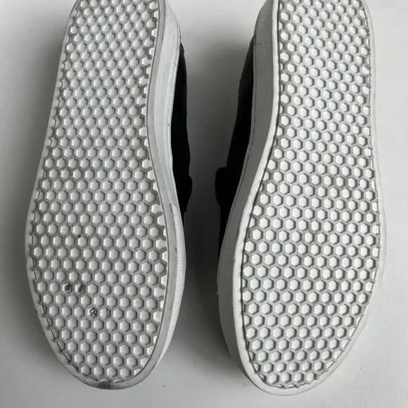 Sam Edelman Star Slip On Sneakers, Metallic Gold Silver Black, Size: 9, New! - Picture 6 of 7